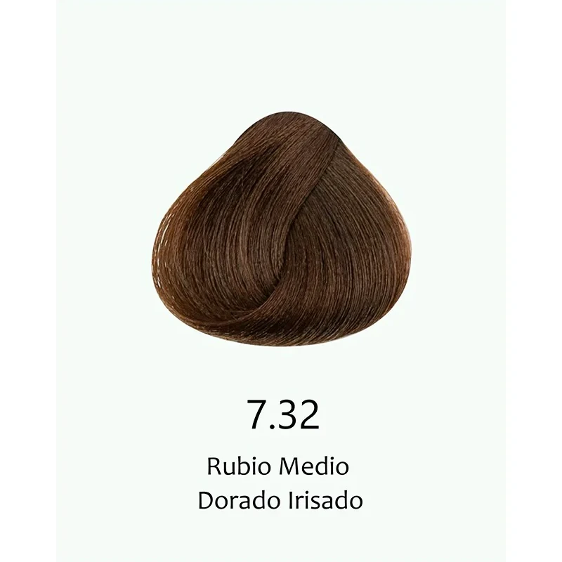 LUXENT Tinte Hypertone 7.32 Rubio Medio Dorado Irisado